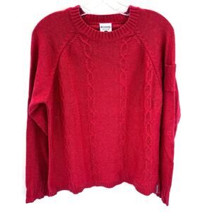 Columbia women’s cotton angora knit soft warm sweater